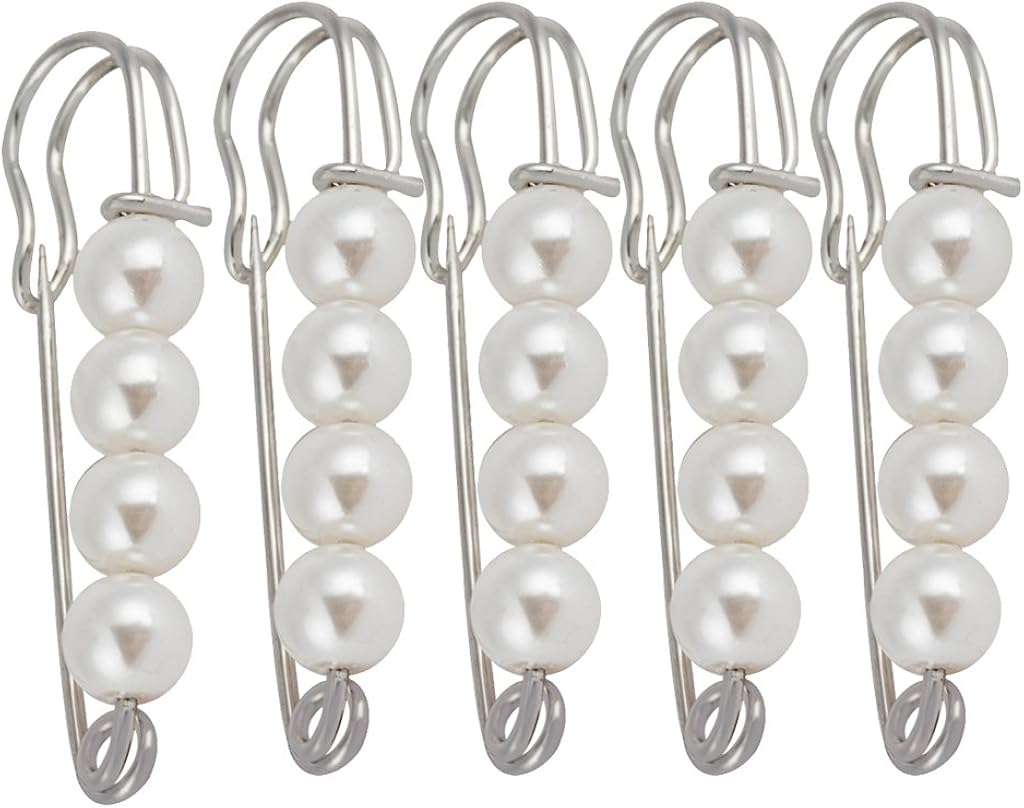 joyMerit 5 Piezas de Moda Broche de Seguridad Broche Suéter Sombrero Broche para El Pecho