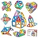 Jasonwell 42 PCS Magnetic Tiles Building Blocks Boys Girls Magnetic Building Set Preschool Educational Construction Kit Magnet Stacking Toys Kids Toddlers Children