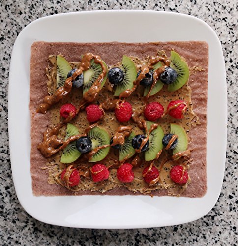 Organic Coconut Wraps, Coco Nori Strawberry (Raw, Vegan, Paleo, Gluten Free wraps) Made from young Thai Coconuts