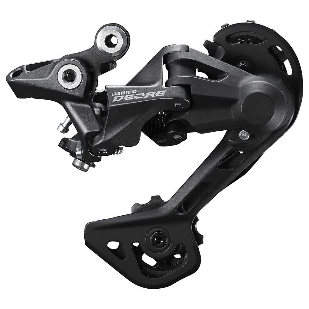 SHIMANO Deore Deore M4120 rear derailleur, 10/11-speed, Shadow design, SGS long cage, Black