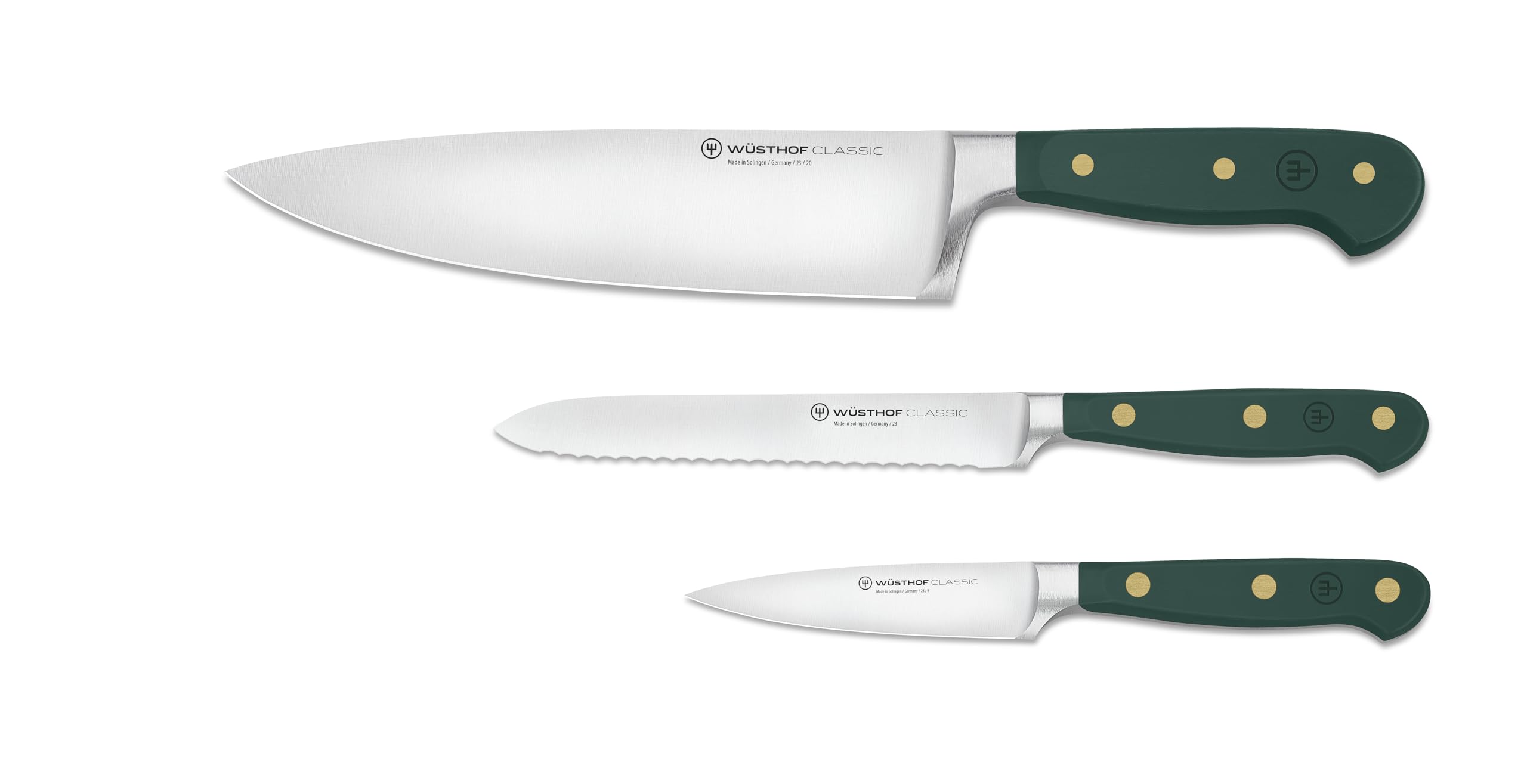 WÜSTHOF Classic Fresh Rosemary 3-Piece Knife Set