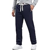 VOGSTART Men's Sherpa-Lined Sweatpants Warm Winter Active Running Pants