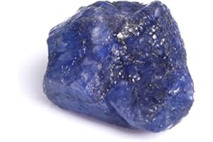 GEMHUB Natural Blue Sapphire Rough Gemstones 9-300 Carats Raw Crystals and Healing Stones Loose Gemstone Necklace For Women And Men