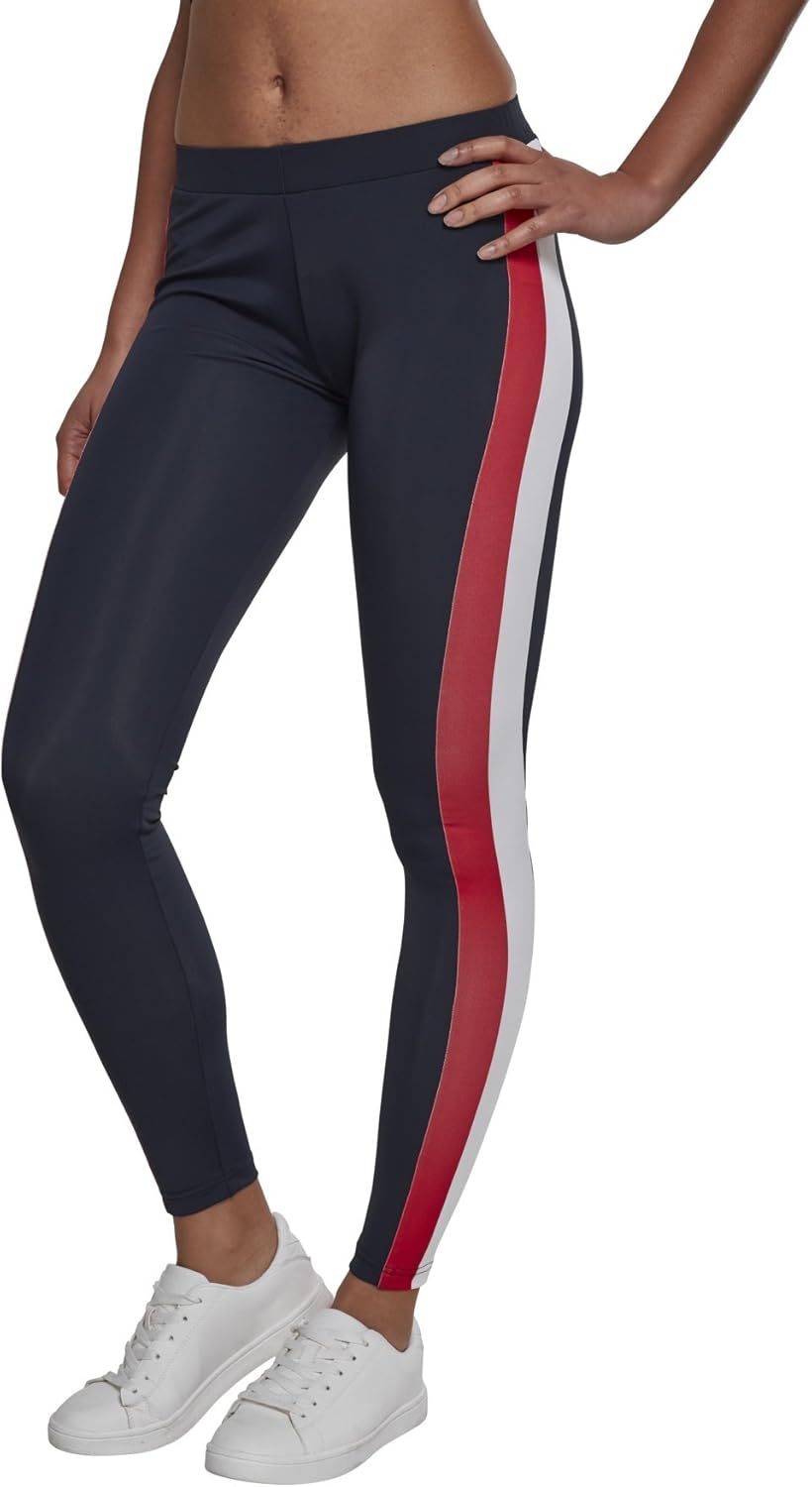 ladies side stripe leggings
