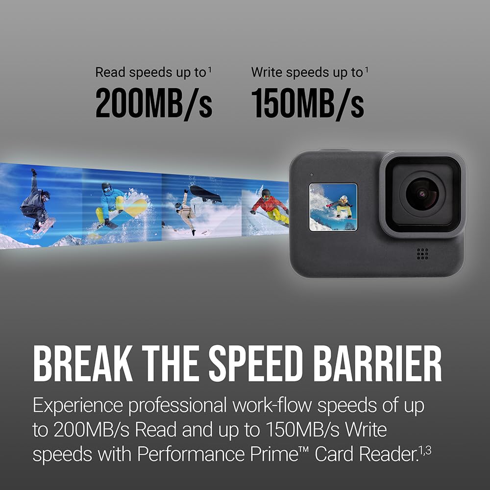 PNY 256GB PRO Elite Prime™ C10 U3 V30 A2 microSDXC Flash Memory Card – Ultra-Fast Speeds, Read 200MB/s, Write 150MB/s, 4K UHD, Full HD, UHS-I, for Smartphones, Drones, Action Cameras, 2-Pack