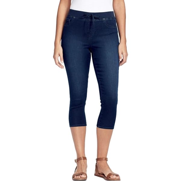 Vanderbilt Gloria Women's Cleo Skimmer Pants With Cuffed Hem