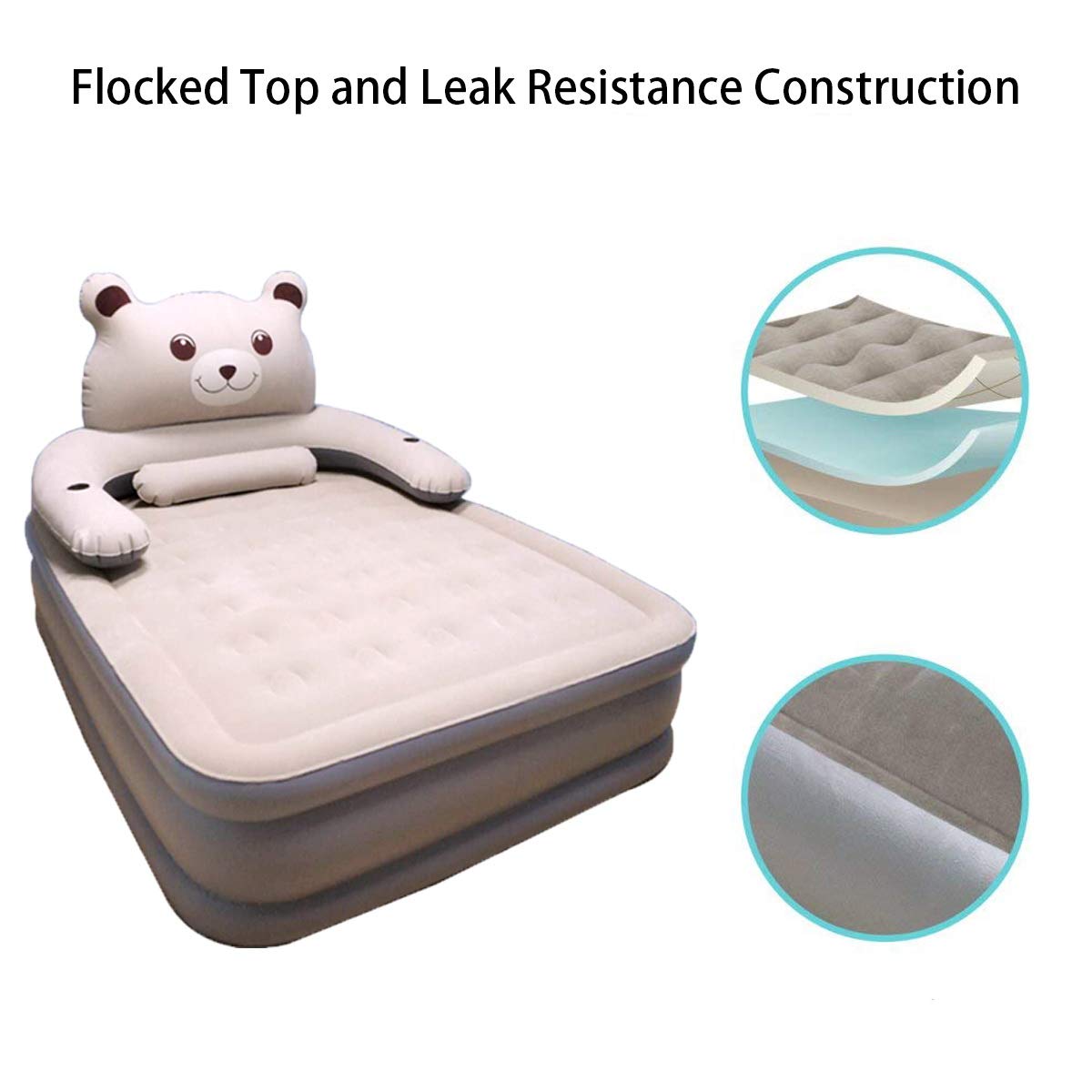 Pillow And Cup Holders For Adults Up To 400 Kg Backrest 203 X 153