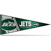Rico Industries NFL Football Primary 12" x 30" Felt Wall Décor Pennant - Great for Home/Bed Room/Man Cave Décor