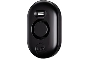 METAK Water Leak Detector Sensor Alarm: Home Water Flooding Monitor Smart Sink Overflow Monitoring Adjustable Wet Moisture Alert Pipe Leakage Drip Detection Warning for Basement Floor (1 Sensor)