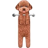 AGRIMONY Poodle Dog Funny Hand Towels for Kitchen Bathroom - Dog Mom Day Gifts for Women Men Teens Kids-Easter Mothers Fathers Days Valentines Housewarming Birthday Gifts for Animals Lovers