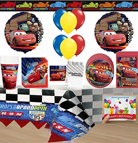 Cars Deluxe Party Pack Bundle