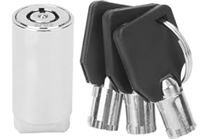 YMIKO Vending Machine Locks, High Security Vending Machine Lock and Key Lock and Key for A Office Supplies Universal Standard Keys Cylinder Master for Coke Machine, Pepsi Machine, Snack Machine Keyed Alike