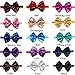CÉLLOT 15pcs Baby Girl Headbands Sparkly Glitter Sequins 4