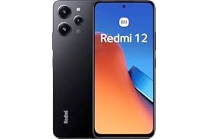 Smartphone Xiaomi Redmi 12 4G 256GB - 8GB Ram (Versao Global) (Midnight Black)