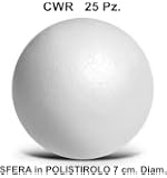 Confezione da 12 palline in schiuma per decorazioni natalizie