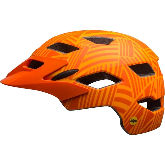 Bell Sidetrack Youth MIPS Bike Helmet - Kid's Matte Tang/Orange Seeker