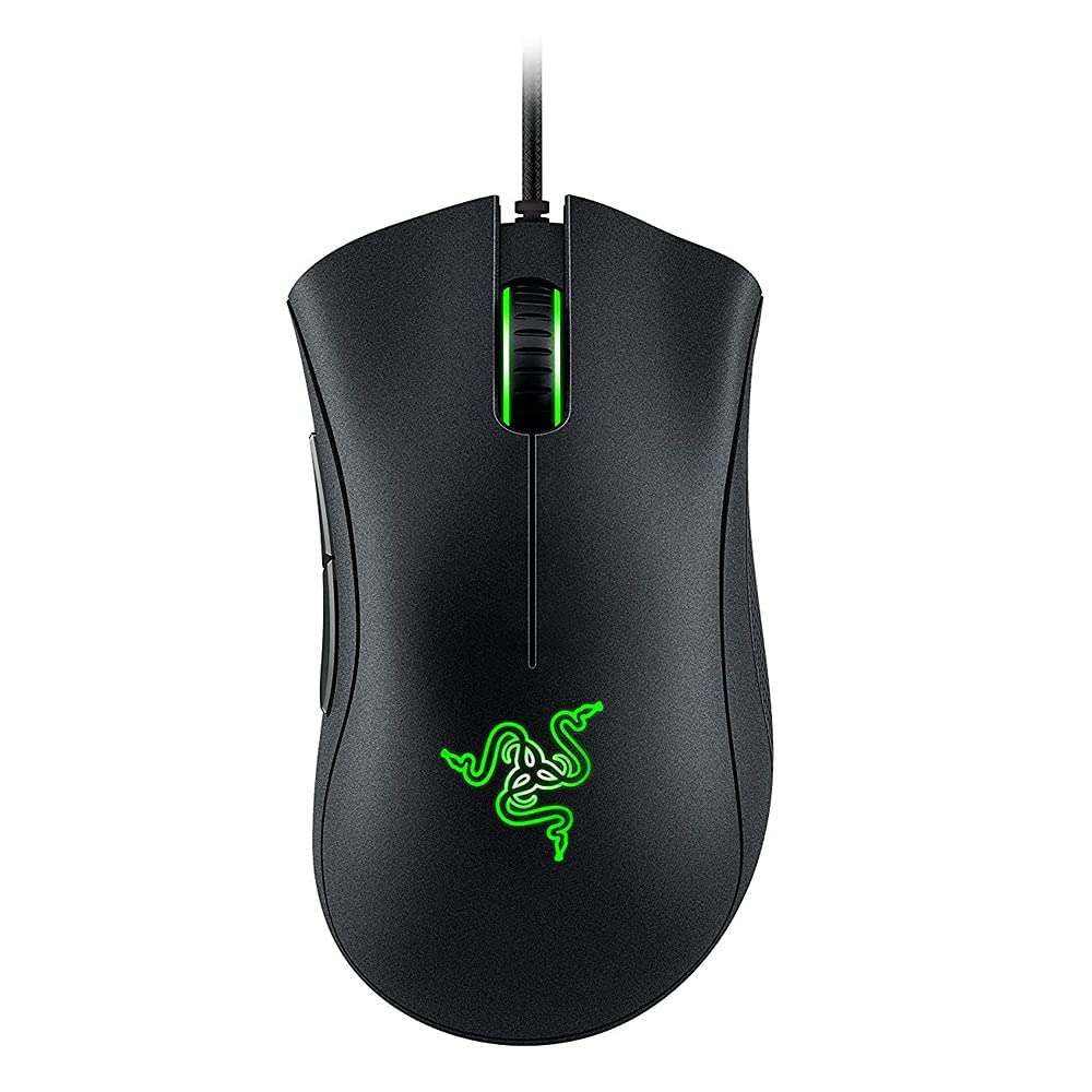 Razer DeathAdder Essential - 6,400 DPI Optical Sensor - 5 Hyperresponse Buttons - Gaming & Esports Mouse - Ergonomic Form Factor, Black
