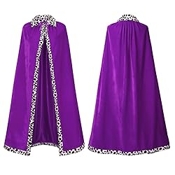 3 Packs Adult King Robe Halloween Costume Medieval