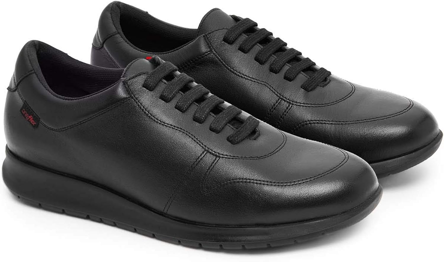 Oneflex Gerad Negro Zapatos hostelería cómodos de Hombre Calzado de Trabajo liviano y