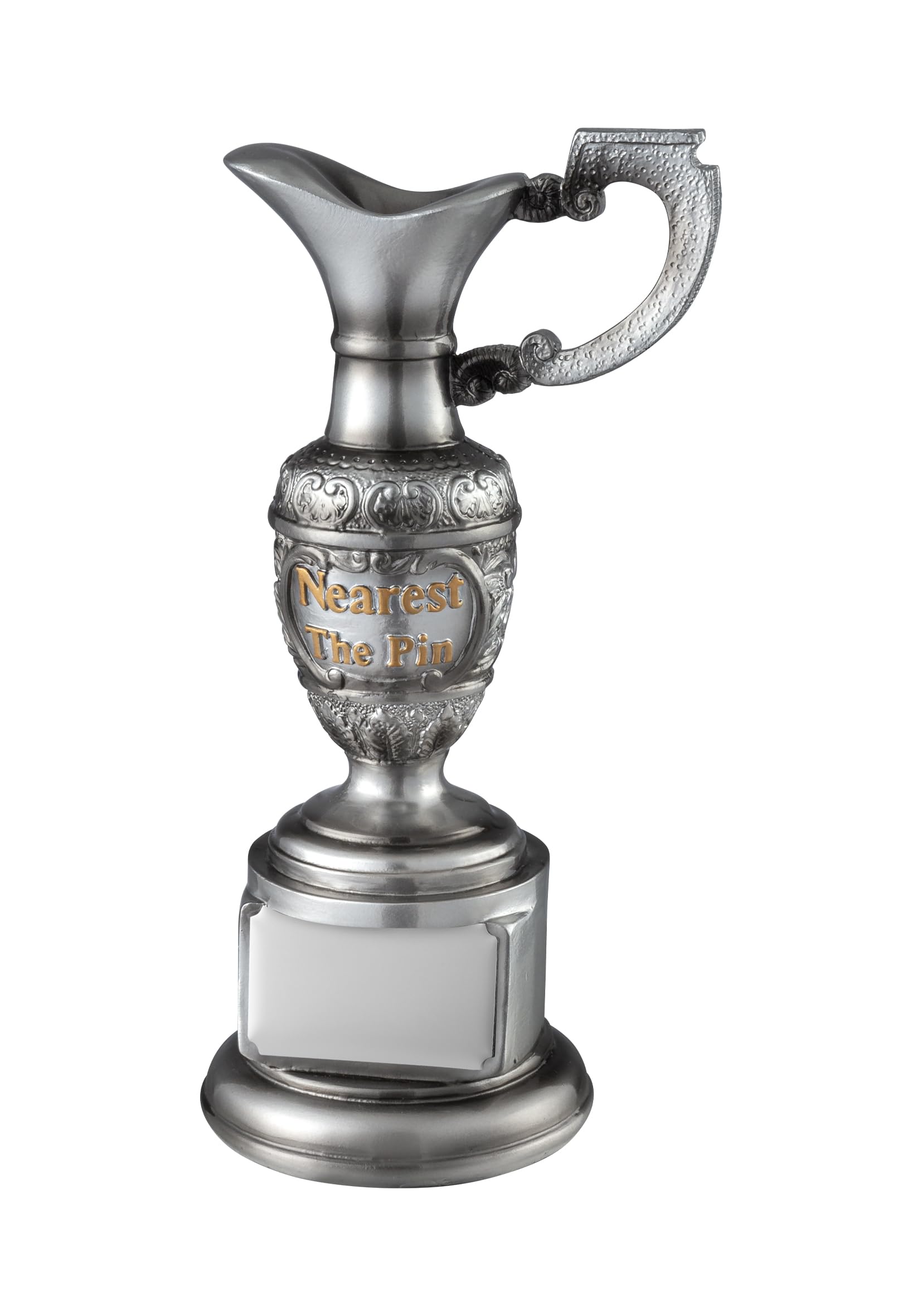 SilverTrophy; Nearest The Pin Golf Claret Jug Championship Trophy, Commemorative Prize Award, Competition, Decorative Ornament, Winners, Group Golf Professional Tournaments