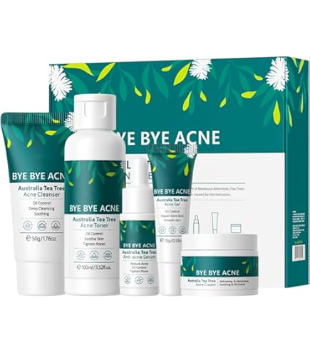 Amazon.com: YAFUSIPE Tea Tree Salicylic Acid Facial Skin Care Set