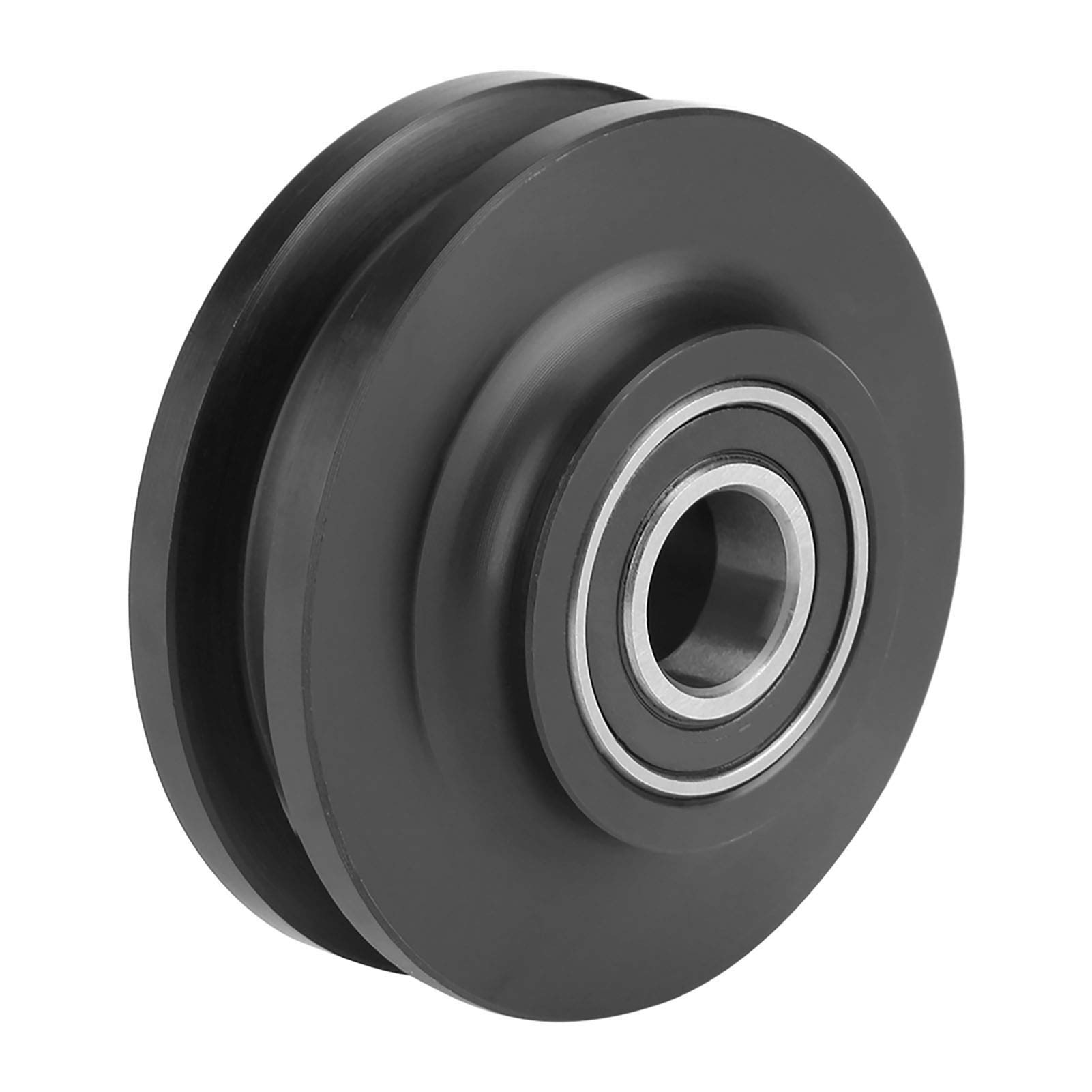 2Pcs Sliding Barn Door Wheel Closet Hardware Roller Cabinet Window Pulley