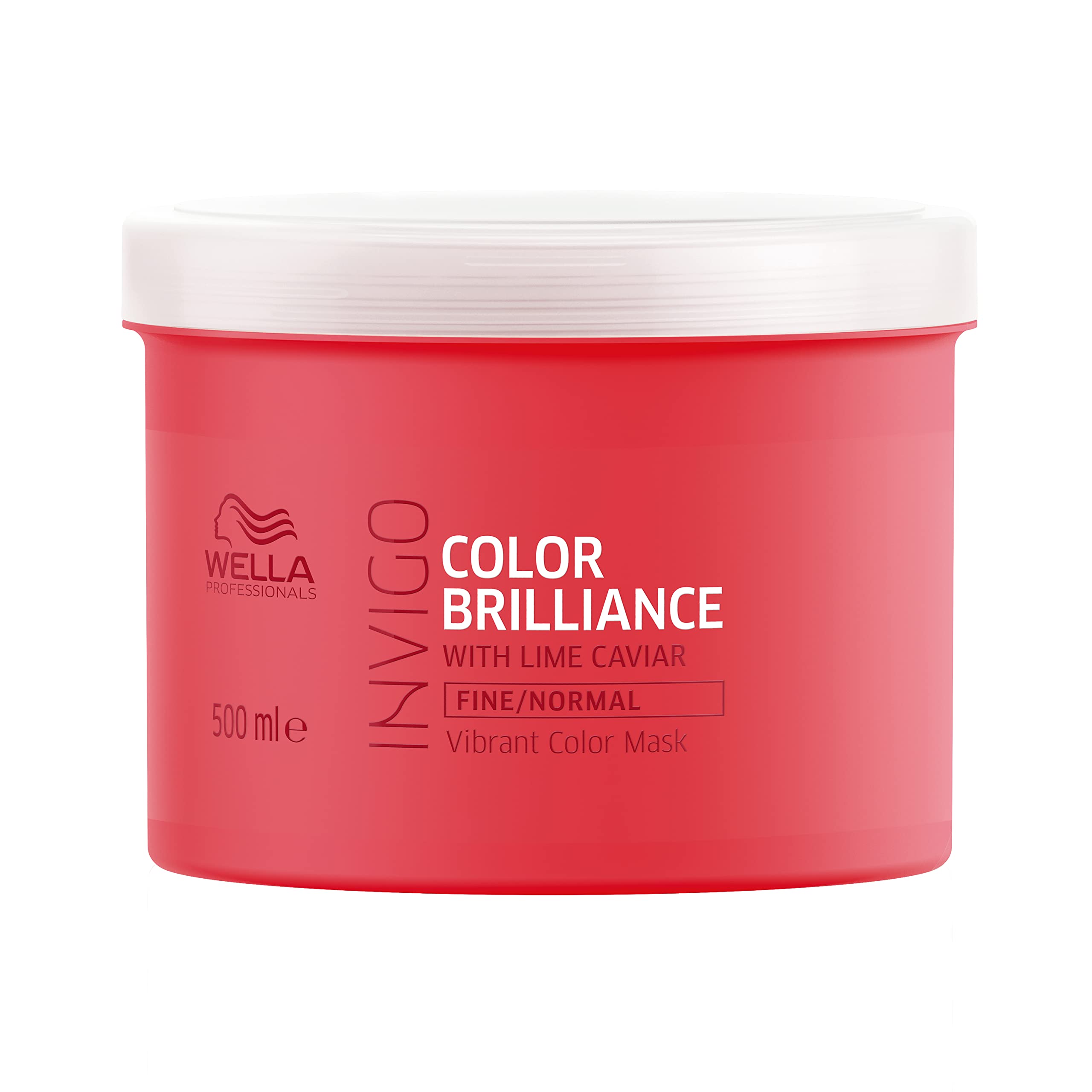 Wella Professionals Invigo Color Brilliance Hair Mask for Fine and Normal Hair, Professional Hair Care For Coloured Hair, 500 ml