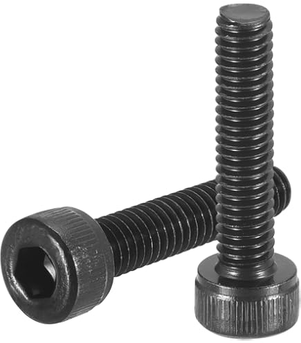 HEAD M5 Phillips Pan Head Machine Screws - Black Oxide Steel, DIN 7985A ...