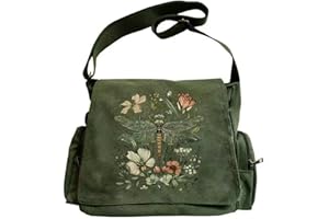 CHICGLOW Personalized Pattern Messenger Bag Cute Canvas Crossbody Bags Women/Men Shoulder Handbags Hobo Purses with Pockets