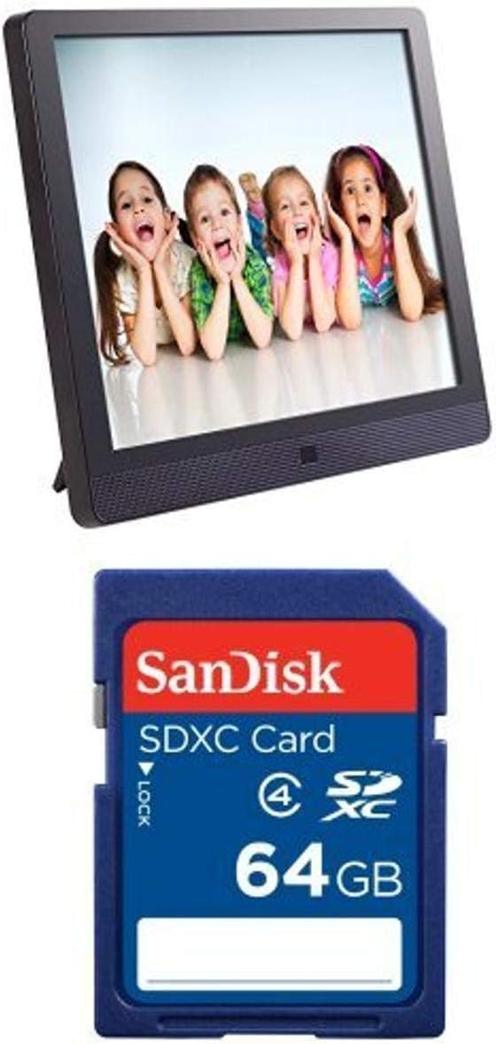 Pix-Star 15 Inch Wi-Fi Cloud Digital Photo Frame w/ Memory Card