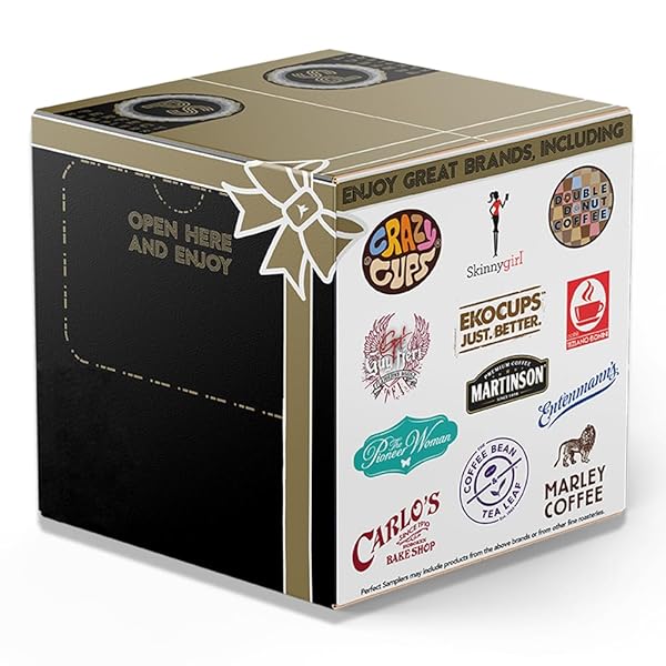 HOT CHOCOLATE AND CAPPUCCINO SINGLE SERVE CUPS, VARIETY PACK SAMPLER FOR KEURIG K CUP BREWERS, INCLUDES HOT COCOA FROM GROVE SQUARE AND CRAZY CUPS, 30 COUNT