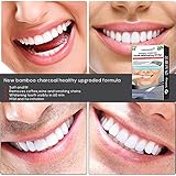 Activated Charcoal Teeth Whitening Strips,Teeth Whitening Kit,Black Teeth Strips,Teeth Bleaching, Advanced Formula With Natural Activated Charcoal 20 Strips with a Fresh Mint Flavor