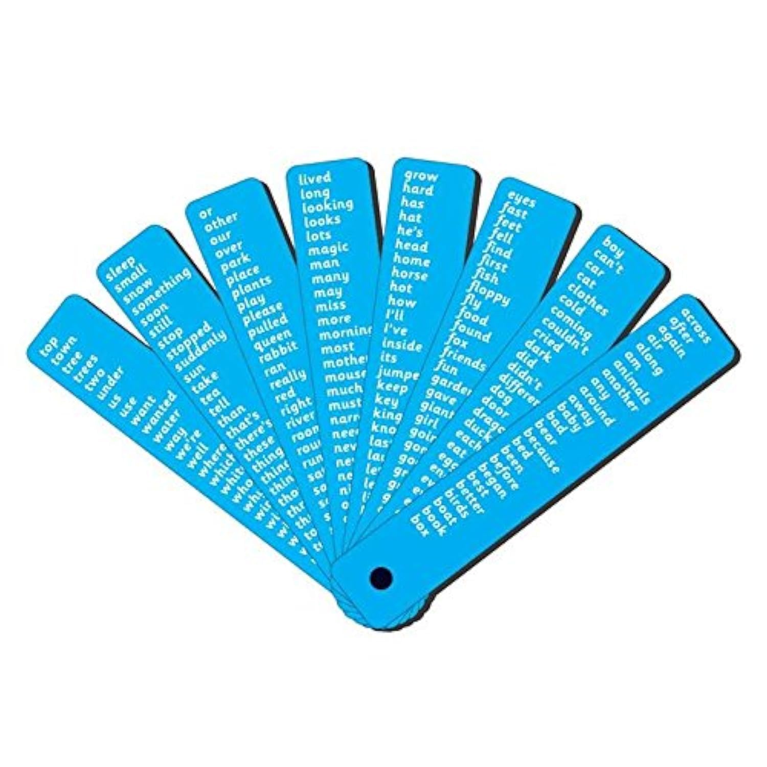 BUZZ High Frequency Words Laminated Pupil Words Fan - Next 200 Words - Early Years Literacy Resource