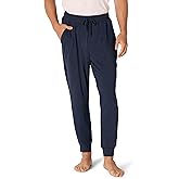 Amazon Essentials Men's Knit Cotton Blend Jogger Pajama Pants