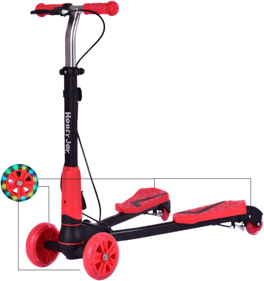 scooter pieghevole per le età