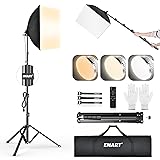 EMART Softbox Lighting Kit, 16"X16" Soft Box
