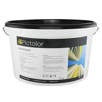 Pictolor Innenputz Kornung 2mm 25kg Putz Kratzputz