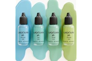 Kamenskaya Alcohol Ink Set - 34 Color Variations - Set #21-4 Alcohol Inks x 0.51 fl oz (15 ml)