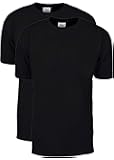 Shaka WearMen's T Shirt – 2 Pack 7 oz Max Heavyweight Cotton Short Sleeve Crewneck Tee Top Tshirts Regular Big Size S-7XL