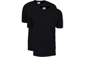 Shaka Wear Men's T Shirt – 2 Pack 7 oz Max Heavyweight Cotton Short Sleeve Crewneck Tee Top Tshirts Regular Big Size S-7XL