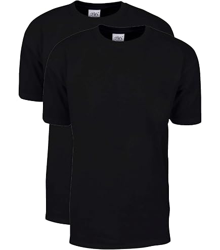 Shaka Wear Men's T Shirt – 2 Pack 7 oz Max Heavyweight Cotton