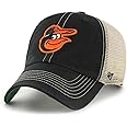 47 MLB Trawler Primary Logo Team Color Mesh Trucker Clean Up Adjustable Hat, Adult One Size Fits All