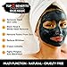 Activated Charcoal Mud Mask - Made in USA - For Deep Cleansing & Exfoliation, Pore Minimizer & Reduces Wrinkles, Acne Scars, Blackhead Remover & Anti Cellulite Treatment, Face Mask & Facial Cleanser.