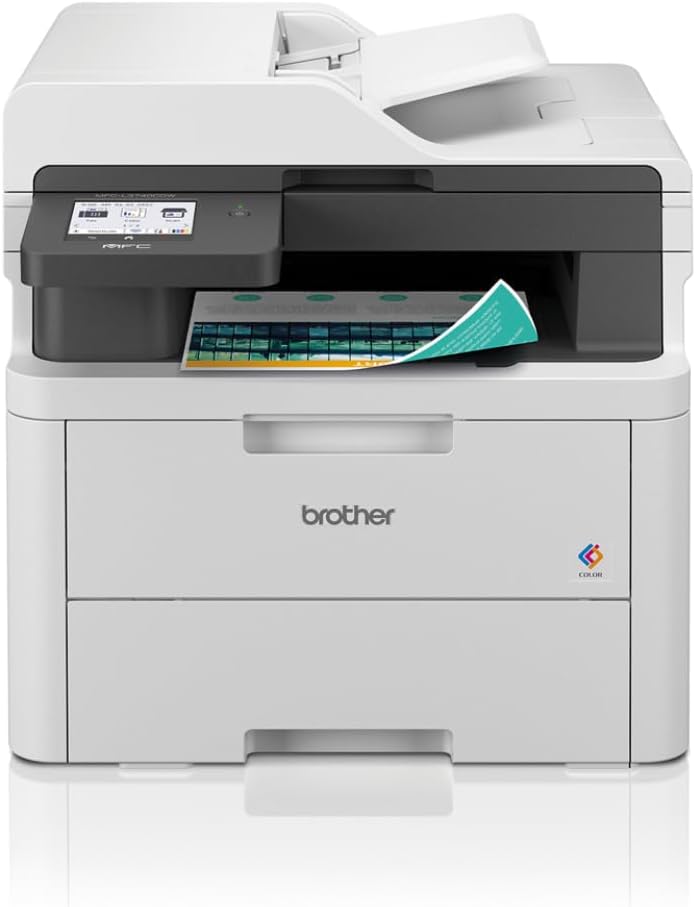 Brother MFC-L3740CDWE All-in-One Colour Wireless LED Printer UK Plug