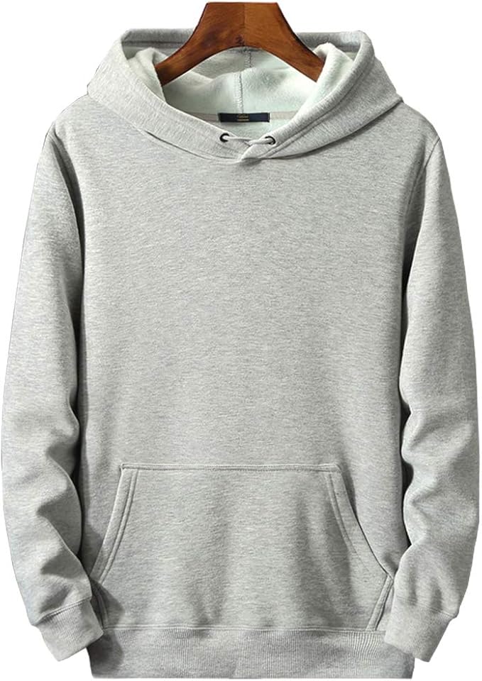 Mens Hoodie HandWarmer Front Pockets Pullover Sweatshirt