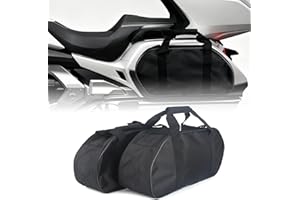 LEEYQM Motorcycle SaddleBag Compatible With Honda Goldwing GL1800 2018-2025 goldwing luggage bags with Reinforced Carry Handl