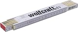 Wolfcraft Folding Rule I 5227000 2 m Beech Wood with Metal Fittings view 7