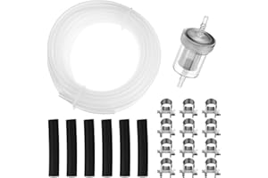 Innconee 1 Set 5M Fuel Line Kit with Filter and Hose Clip for Heaters Tank Diesel Accessories Diesel Heater Fuel Line Kit