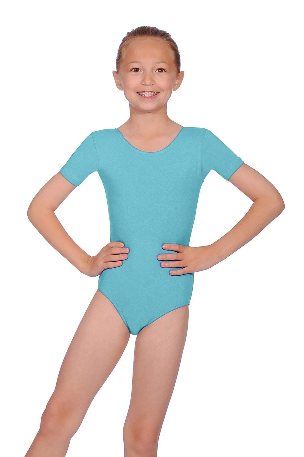 Roch Valley Prim RAD Exam Leotard Aqua blue Ladies 8/10 (Adults) 3 — image 1