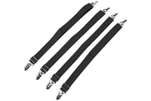 4pcs Elastic Bed Sheet Strap Clips Grippers Fasteners Adjustable Mattress Holder for Mattress Cover Bedding Accessories Elast